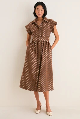 Cocoa Dot Chloe Dress | Tuckernuck (US)