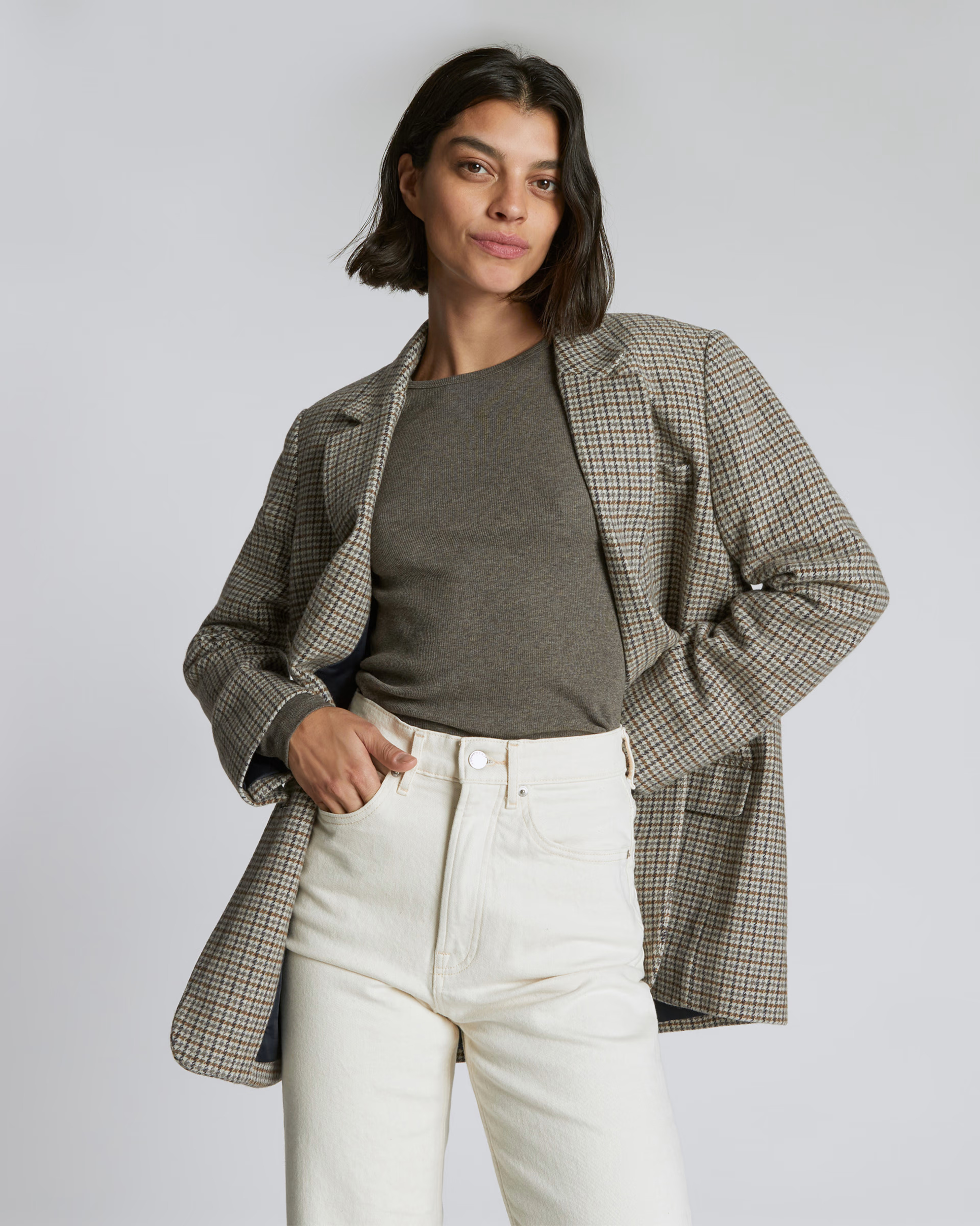 The Supima® Micro-Rib Long-Sleeve Crew | Everlane