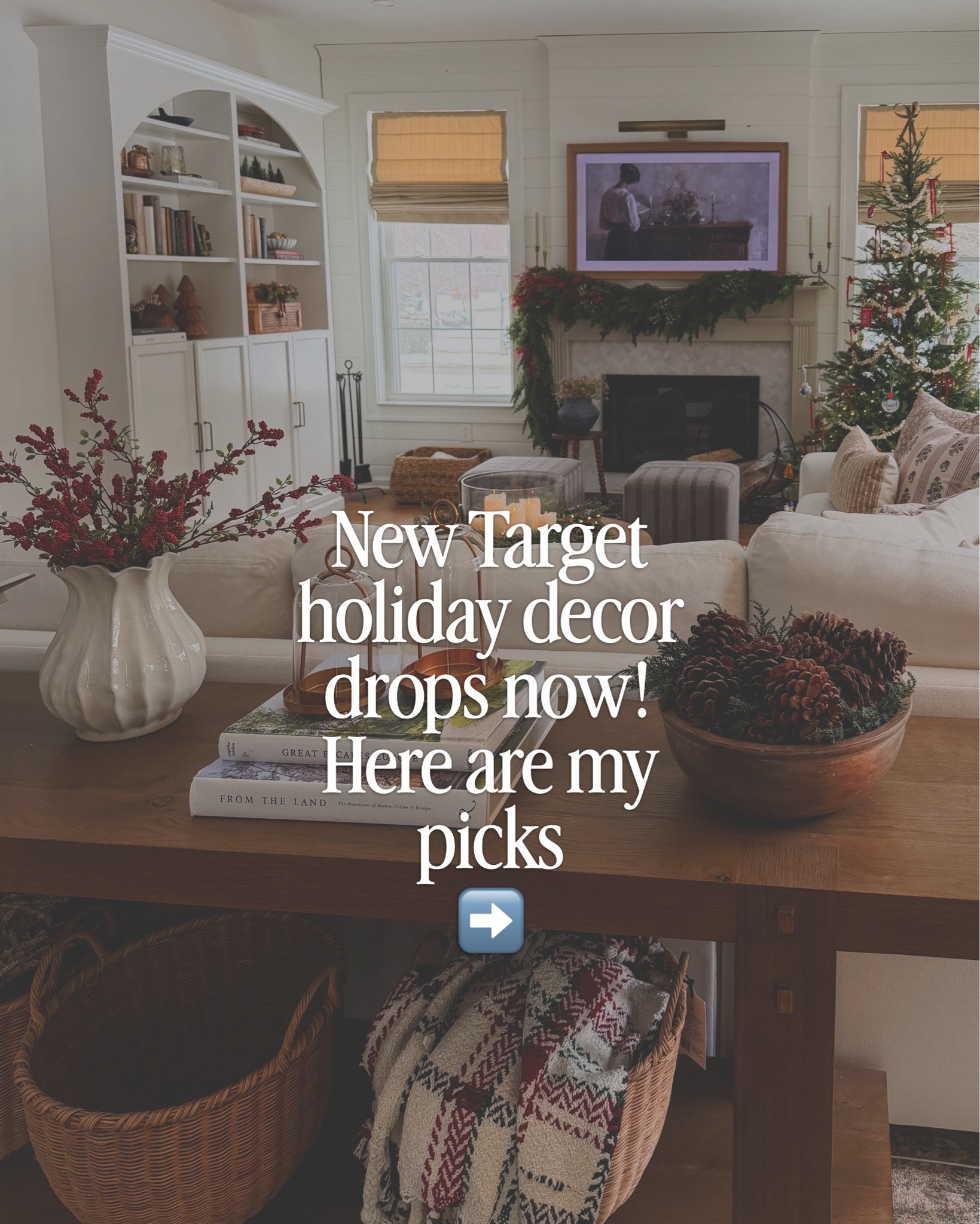 New holiday decor from hearth and hand and studio McGee out now at Target! Things are already selling out, you monsters 😭🤣🎄❤️

#LTKHome #LTKSeasonal