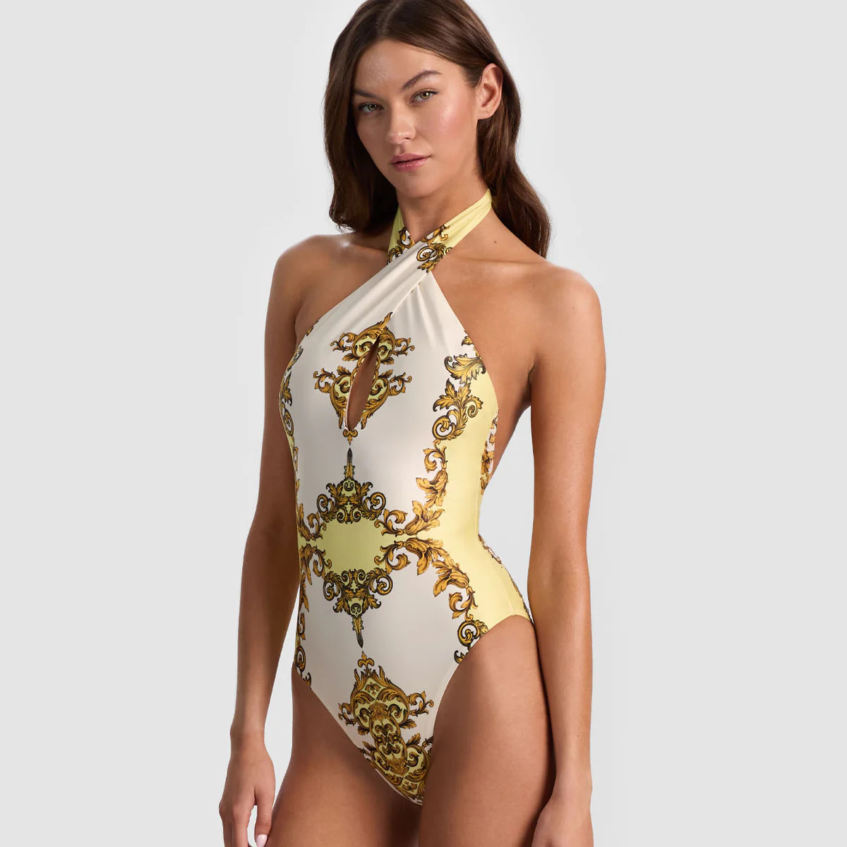 Golden Coast Cross Front One Piece | PQ Swim | PQ Swim