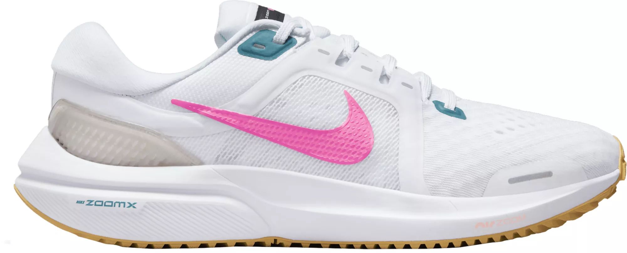 Nike Women's Vomero 16 Running Shoes, Size 9, White/Pink/Gold | Dick's Sporting Goods