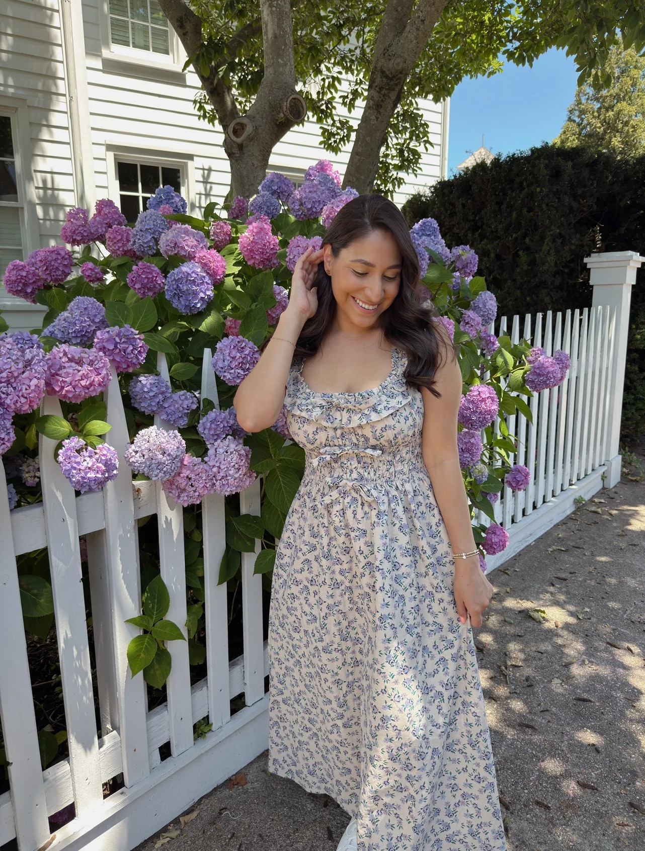 Fran By The Seaside Floral Midi Dress | Shop Your Darling Style