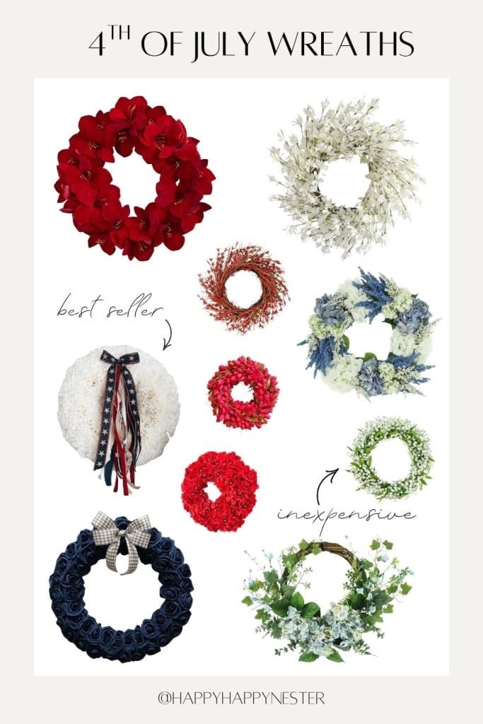 https://happyhappynester.com/4th-of-july-wreaths/