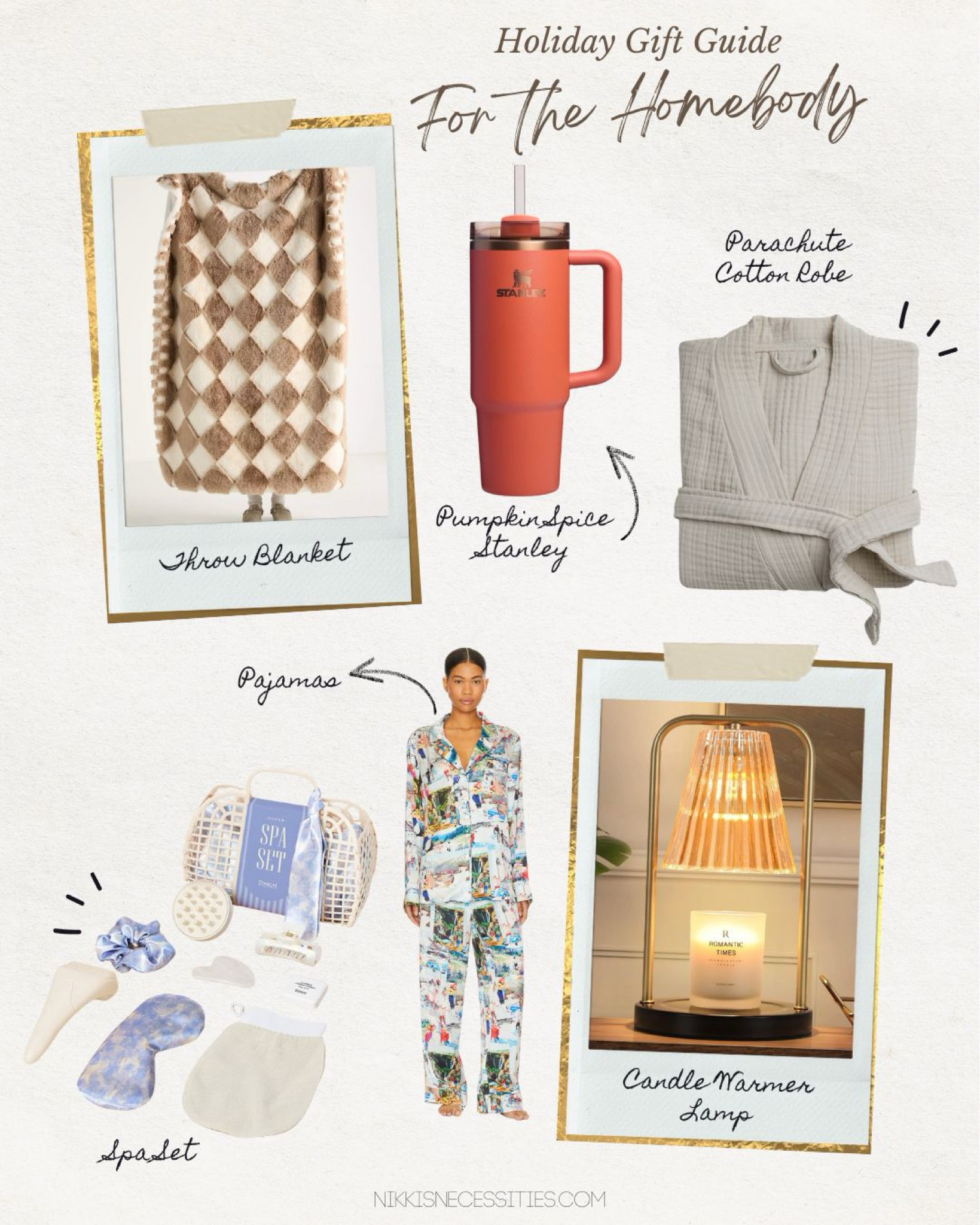The perfect gifts for the homebody or new home owner in your life!

Anthropologie 
Revolve 
Show me your mumu
Checkered throw blanket 
Spa kit 
Ice roller 
Gift ideas 
Gift sets 
Candle warmer 
Amazon finds 
Stanley cup pumpkin spice 
Parachute cotton robe 
Ski pajamas 

#LTKHome #LTKGiftGuide #LTKHoliday
