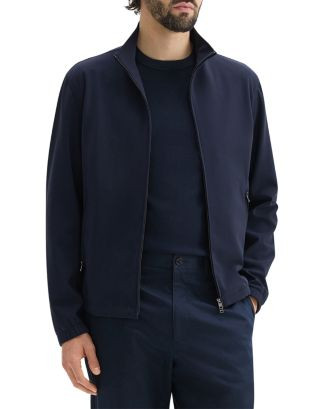 Stand Collar Zip Jacket in Precision Ponte | Bloomingdale's (US)
