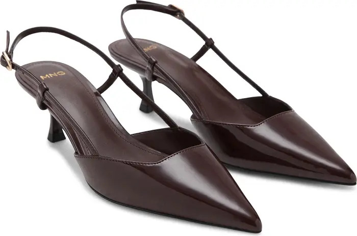 Slingback Pointed Toe Pump (Women) | Nordstrom