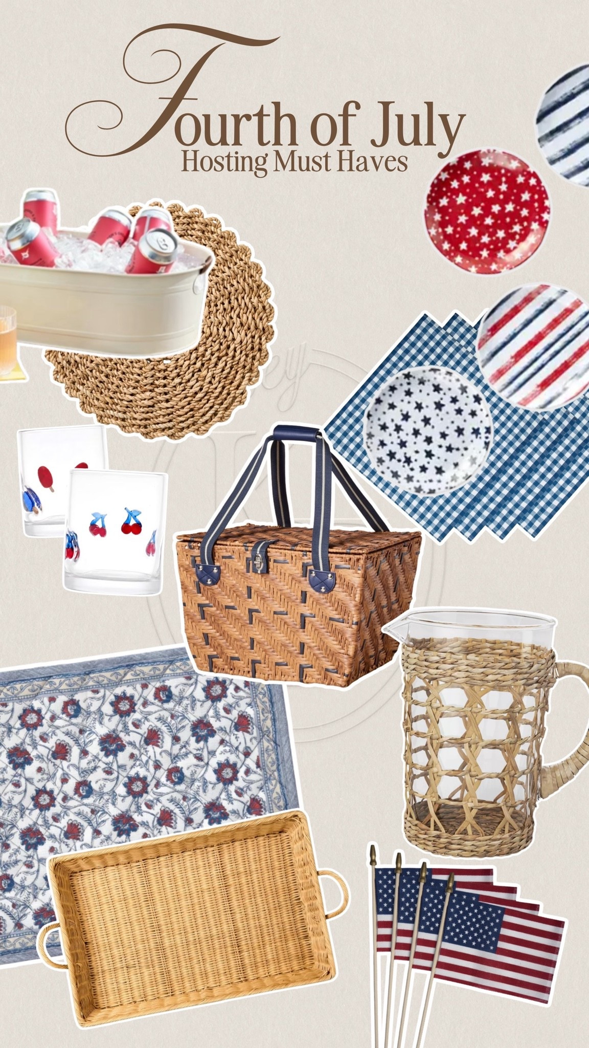 Fourth of July is next weekend, here’s some last minute essentials to take your hosting to the next level! 



Holiday decor, seasonal items, red white and blue decorations, Fourth of July, Summer selects, tablescaping inspo, hosting necessities

#LTKSeasonal #LTKHome