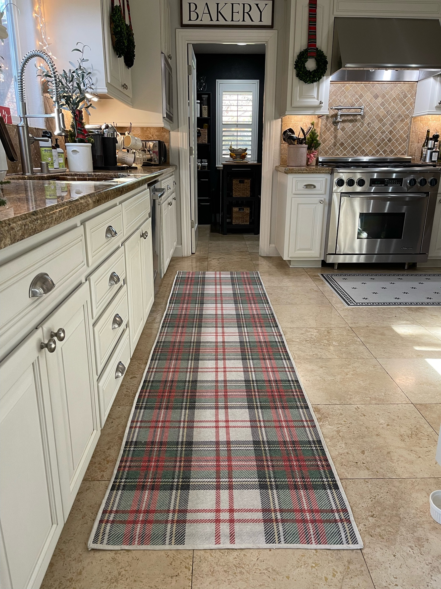 My kitchen looks festive and bright with my holiday tartan rug, don’t you think?

#LTKhome #LTKSeasonal #LTKHoliday