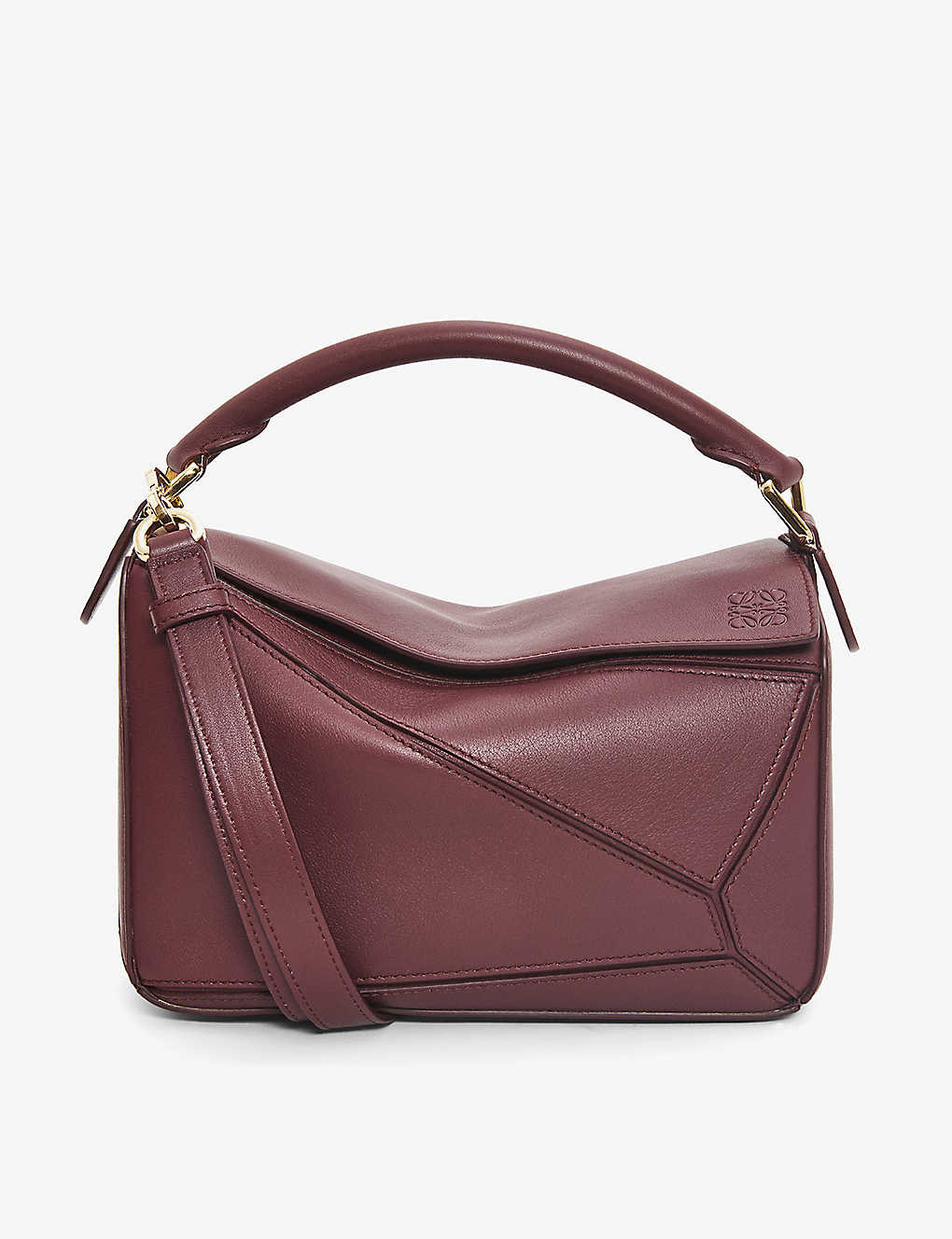 Puzzle small leather shoulder bag | Selfridges