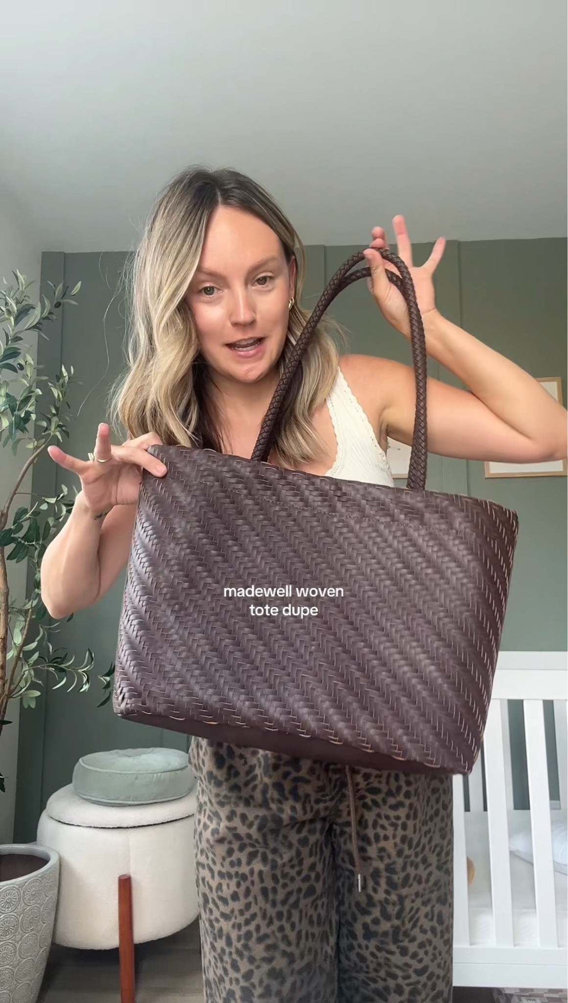 woven tote bag dupe

#LTKmomlife #LTKWorkwear