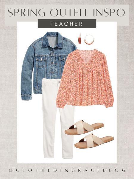 Teacher outfit inspiration for spring 