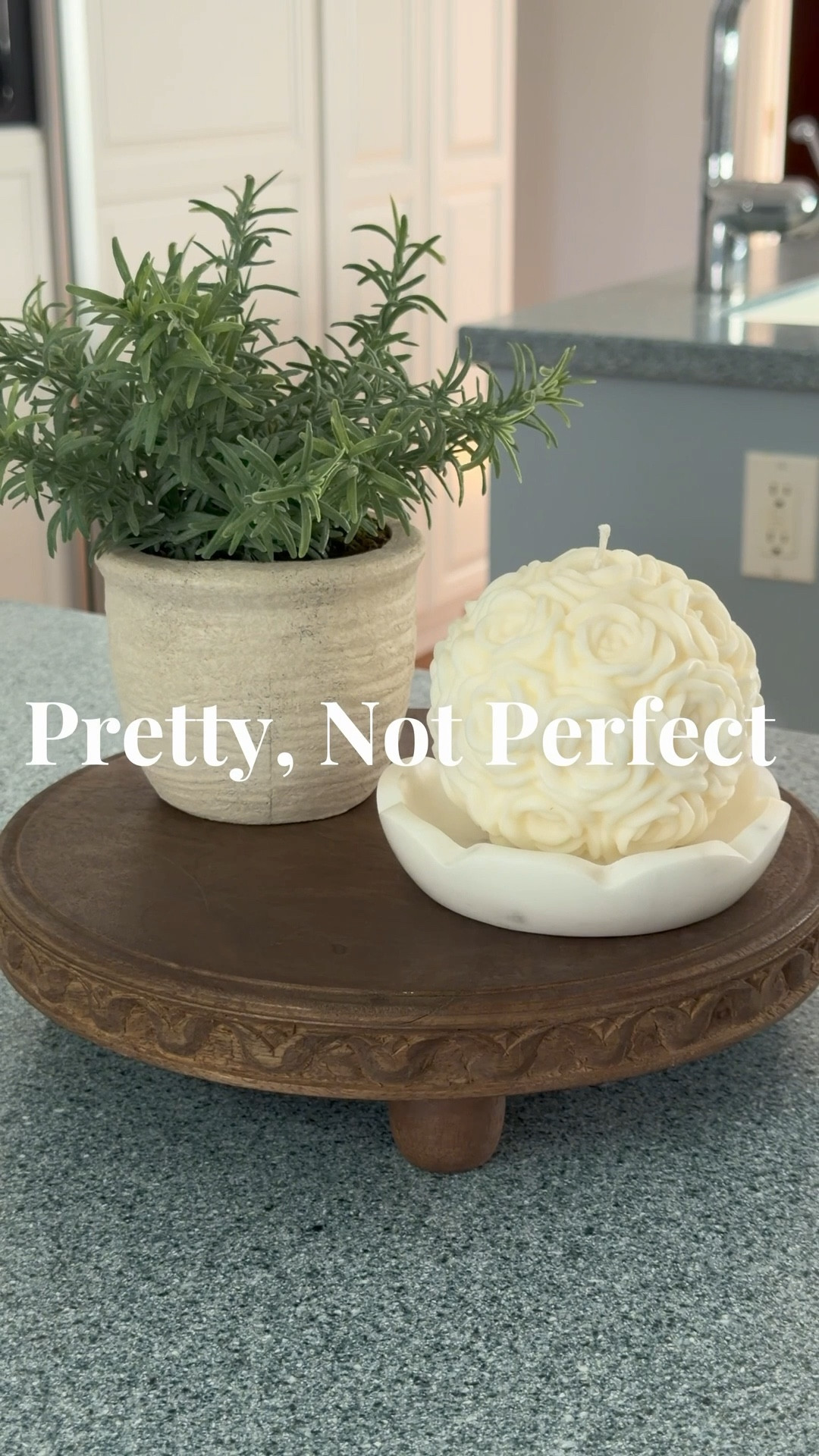 I’ve learned not to overstyle my home. Use a few pieces like this riser, a faux plant or flowers and a candle.

If it needs constant fixing, it’s not staying.

I want it to look good… and live well. 🤍
 
🏠 I share real-life decor, home finds, and organization for spaces that are pretty, not perfect. 💫
 

#LTKHome