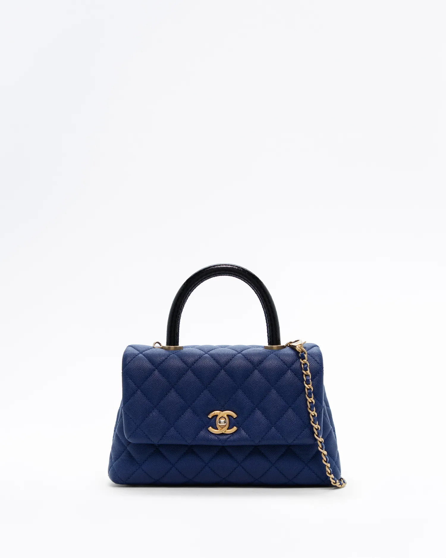 Caviar Mini Coco Handle Bag | Vivrelle