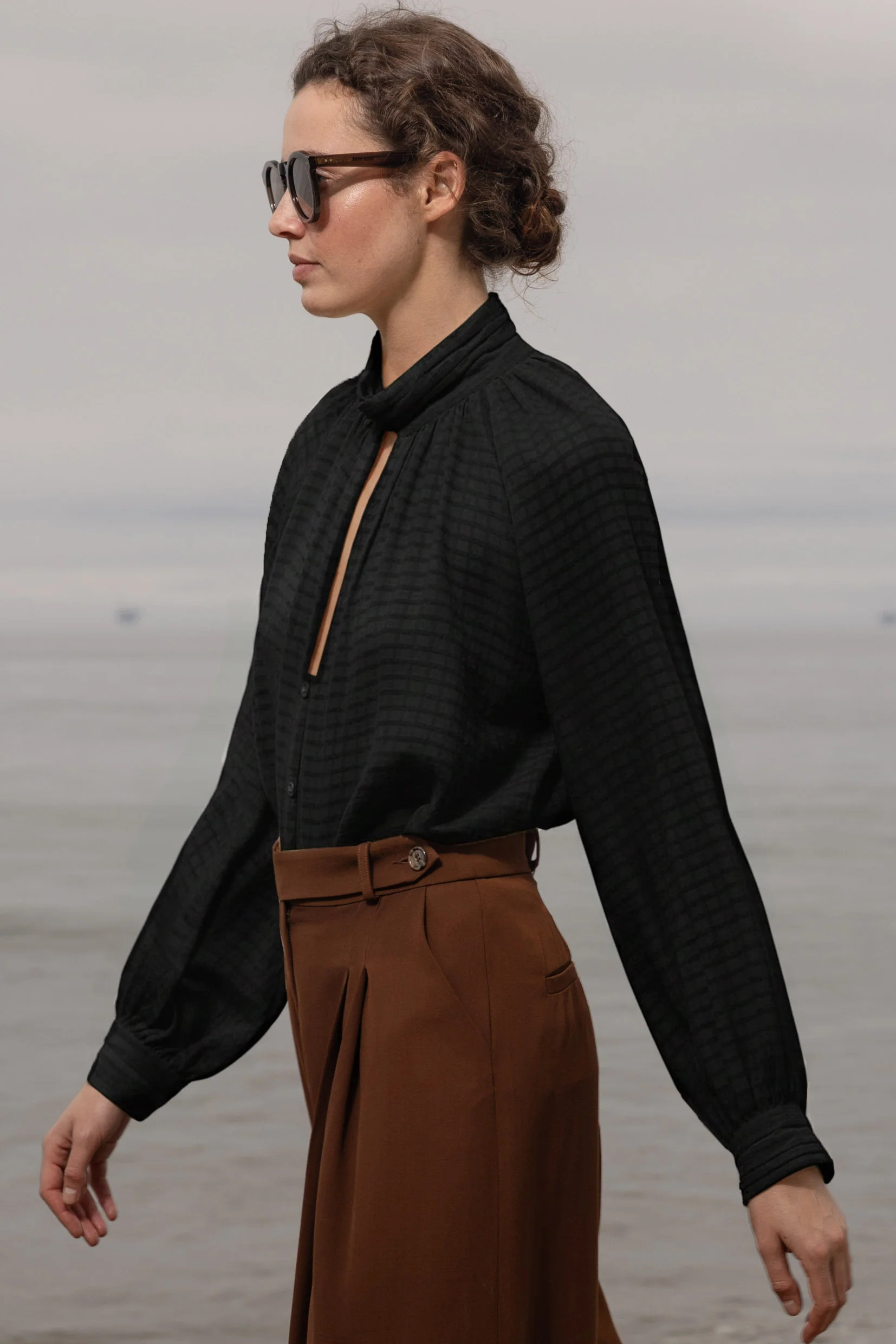 Stallion Top - Noir | Heidi Merrick