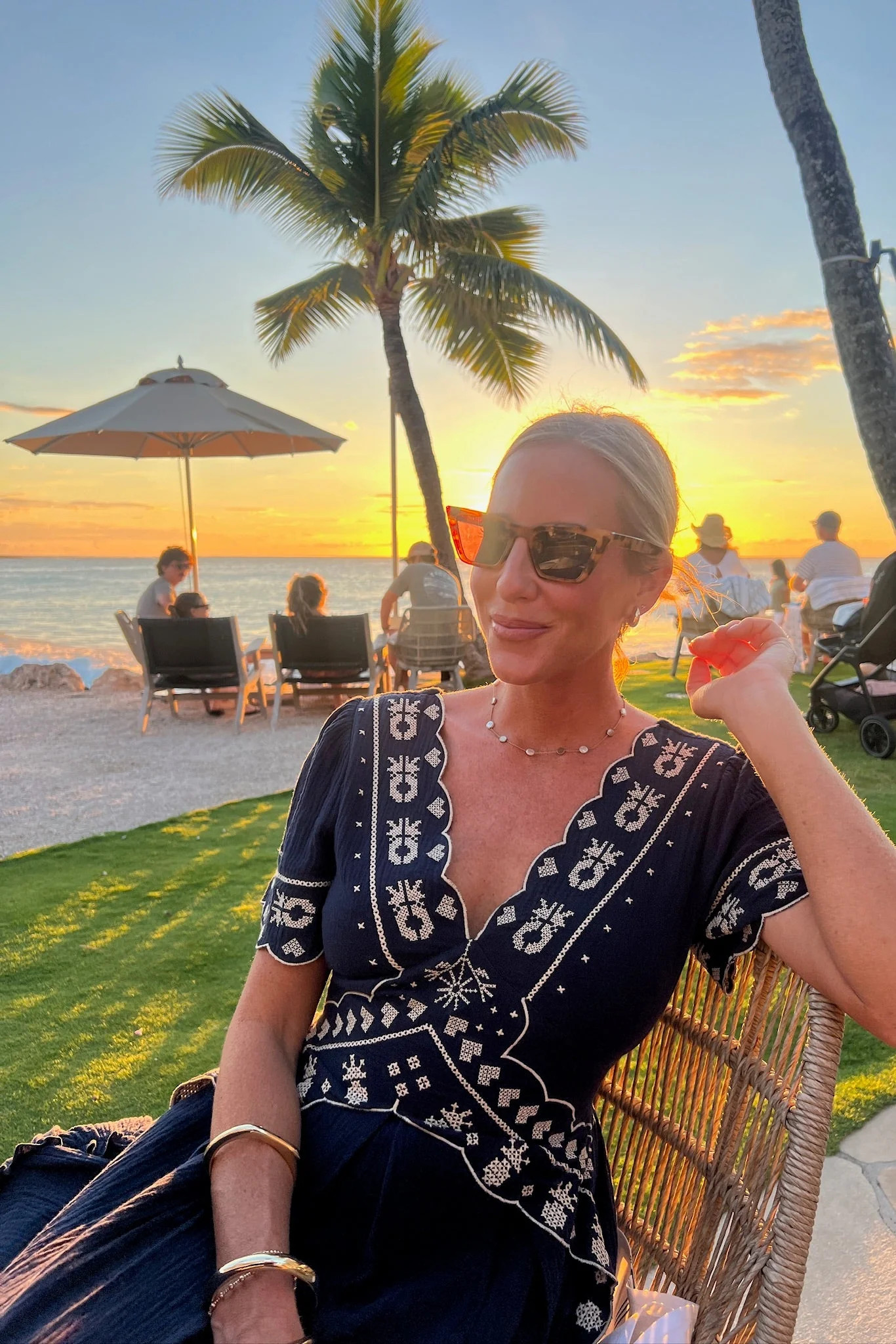 Bright Blue Morning Dress | Vestique