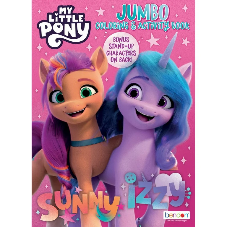 My Little Pony Jumbo Coloring Book, 64 Pages by Bendon ISBN: 09781690256519 | Walmart (US)