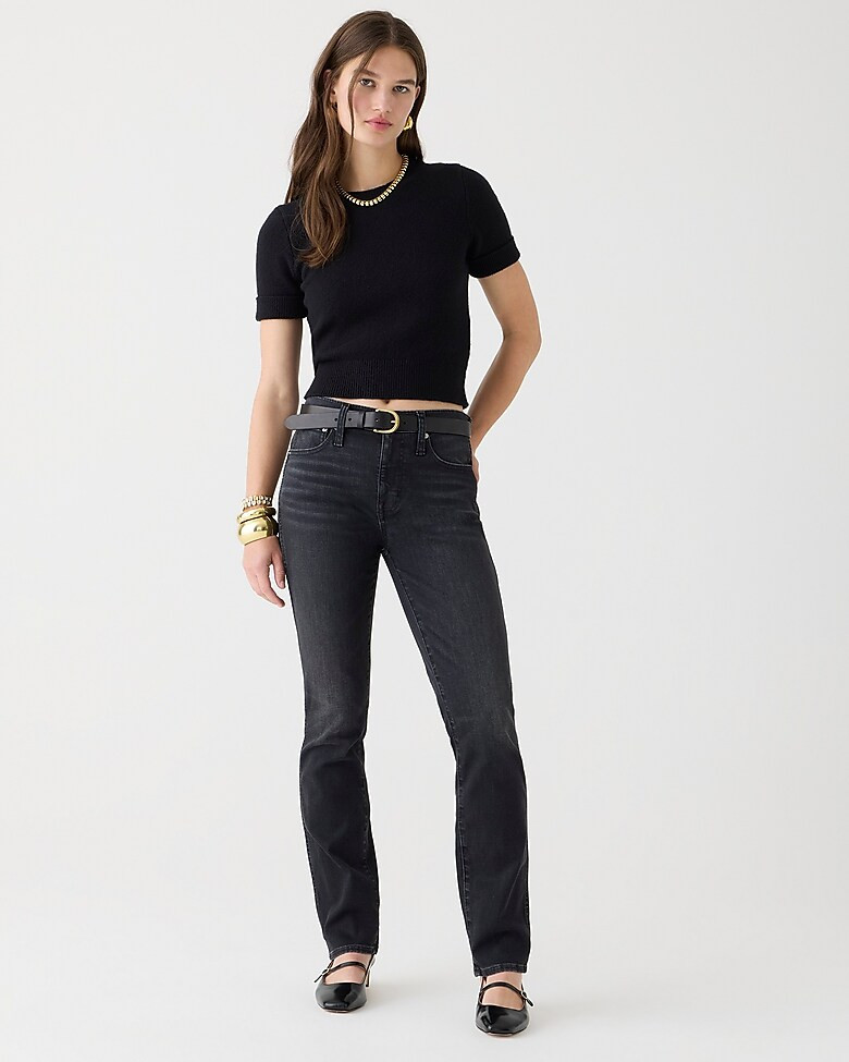 9" mid-rise vintage slim-straight jean in Charcoal wash | J. Crew US
