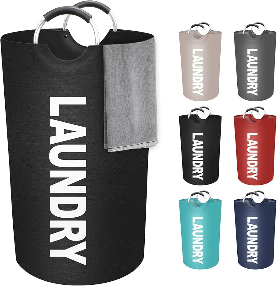 StorageRight 90L Large Laundry Basket, Laundry Hamper, Dirty Clothes Hamper for Laundry, Collapsi... | Amazon (US)