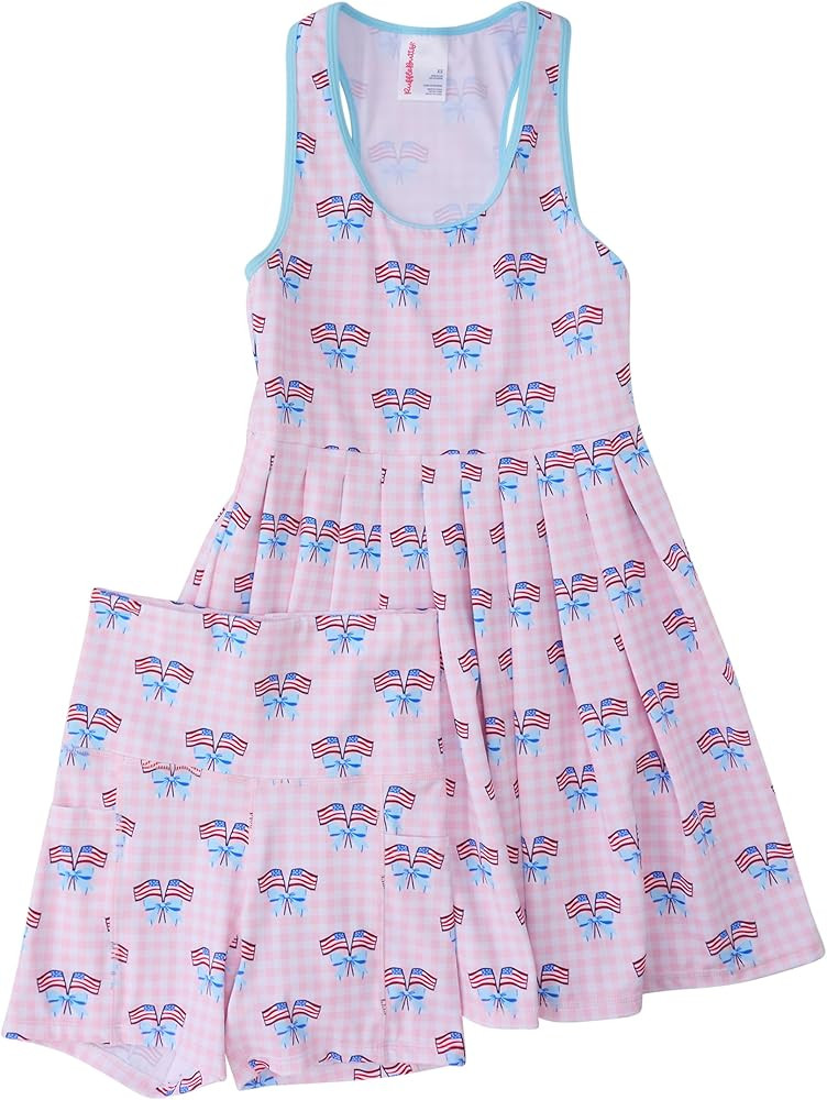RuffleButts Women's UPF50+ Active Dress & Bike Short Set | Amazon (US)