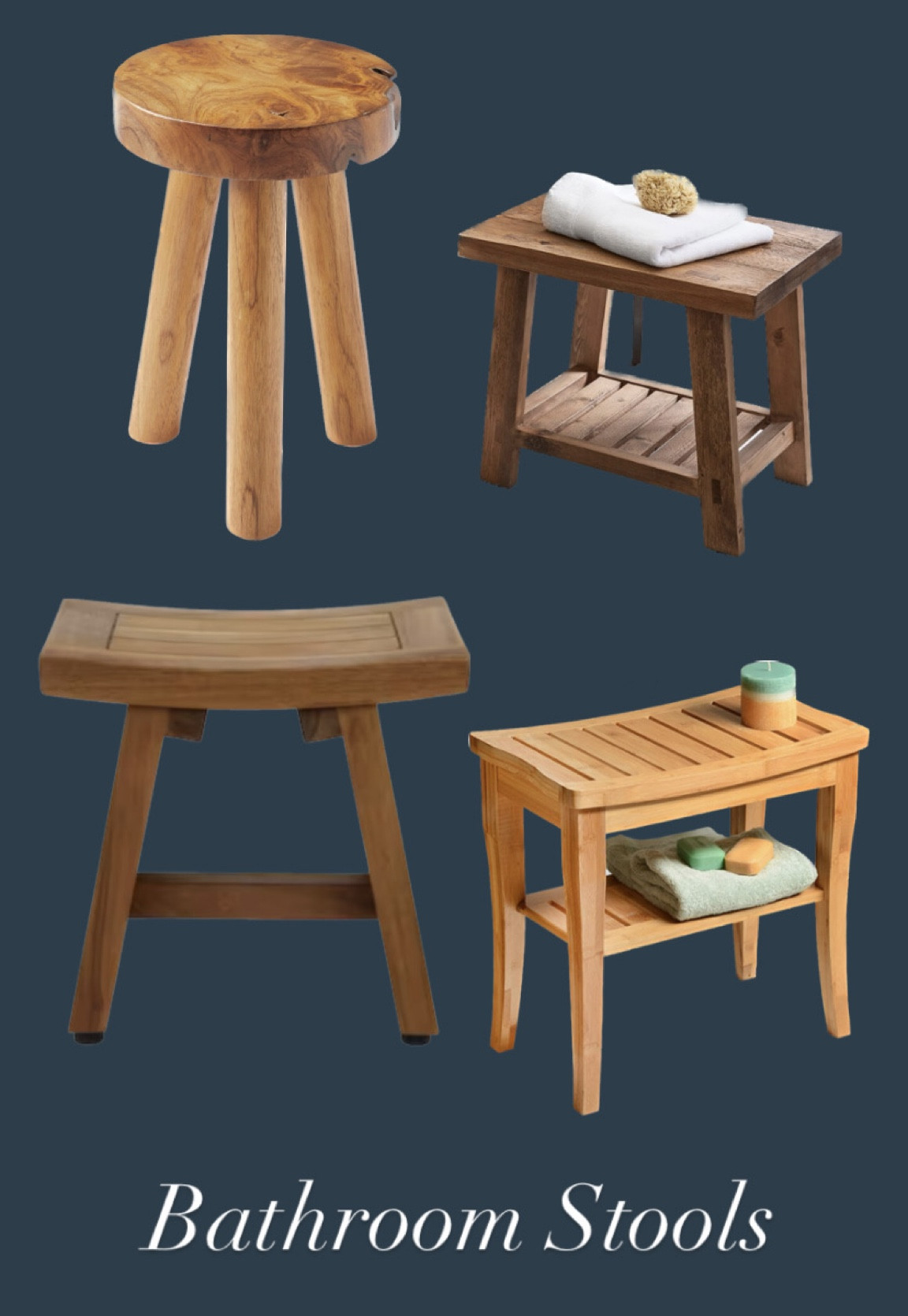 A stool adds beauty and utility to your bathroom or shower. Add a level of luxury to any bathroom! 

#LTKbeauty #LTKFind #LTKhome