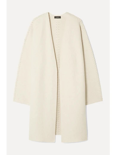 Whipstitched wool and cashmere-blend cardigan | NET-A-PORTER (US)