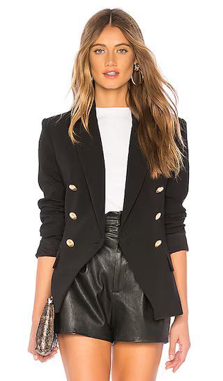 Kenzie Blazer in Black | Revolve Clothing (Global)