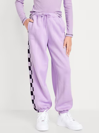 High-Waisted Baggy Jogger Sweatpants for Girls | Old Navy (US)