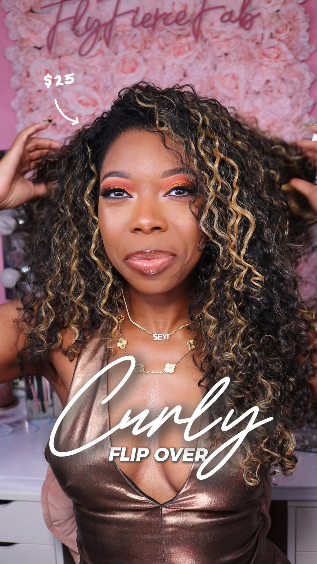 Chile, I wish I knew this before I got bundles for my last hair appointment lol 😂. This Sensationnel half wig is giving me the curly flip over look for the lowwwww! 

And this unit is big head friendly! 🙌🏾 I it has combs underneath, and a drawstring in the back. I had it sewn in for security, and I’m using the drawstring in the back.

New summer hairstyle unlocked!  🔓✨

Unit: Sensationnel IWD 15 in color TH2/27

#LTKSeasonal #LTKBeauty