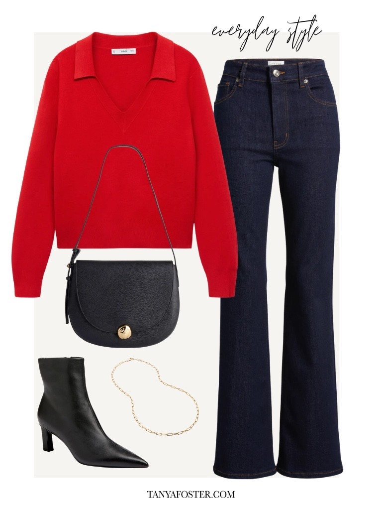 Chic combo for a winter date night or girls dinner 

#LTKootd #LTKSeasonal