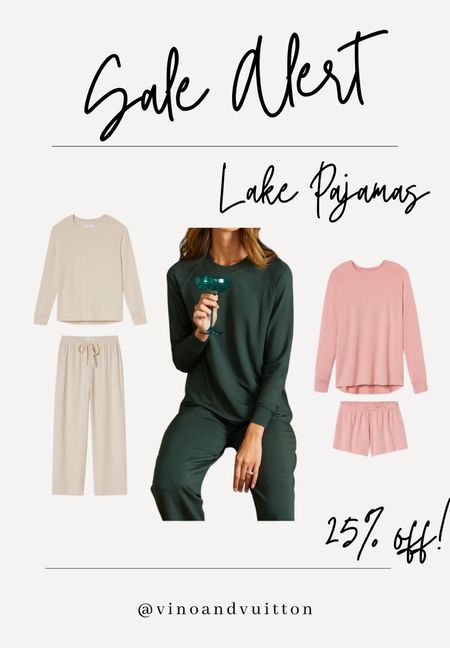 Lake pajamas —25% off!!!
Super soft and luxurious 

#LTKstyletip #LTKGiftGuide #LTKsalealert