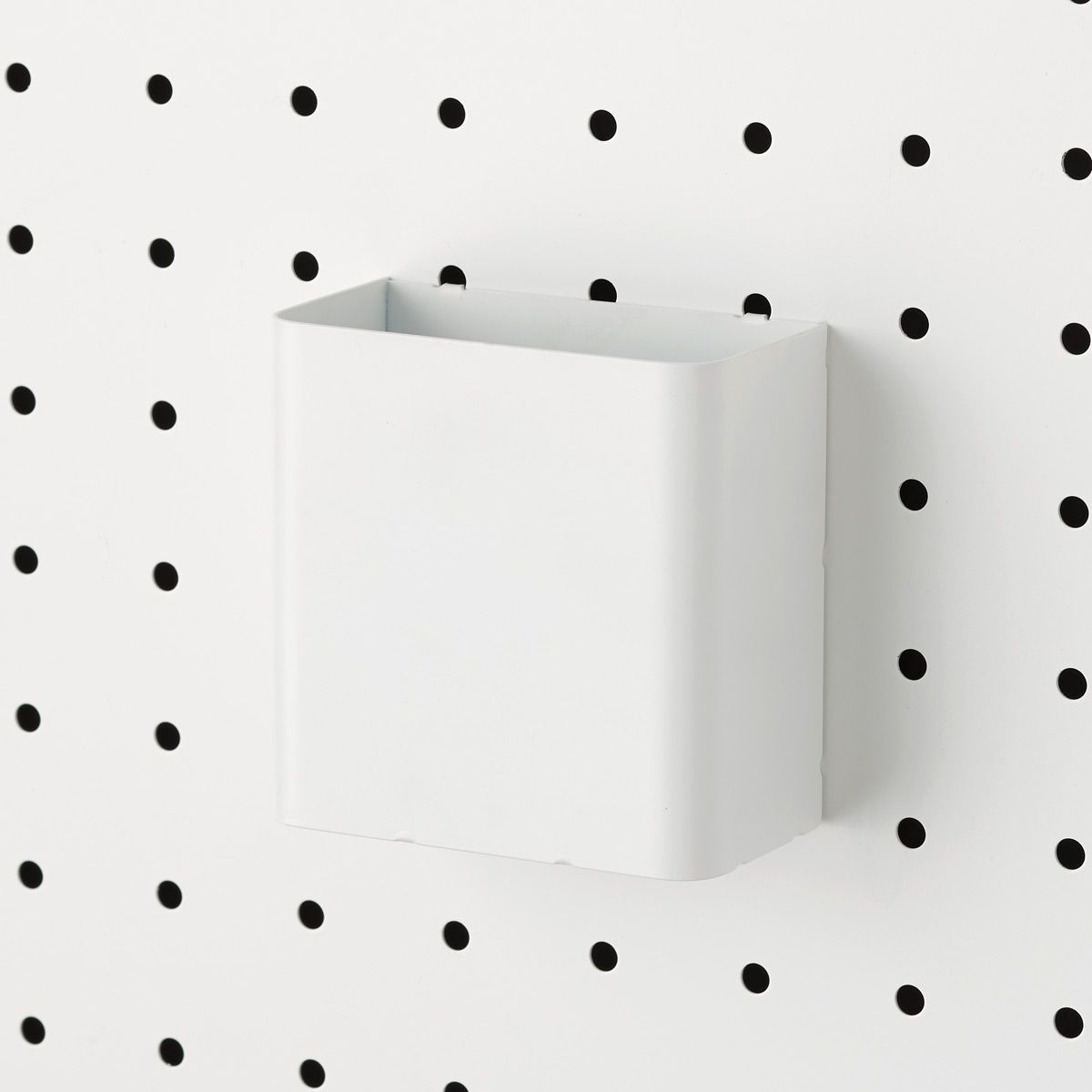 Bello Pen Cup for Peg Board White | The Container Store