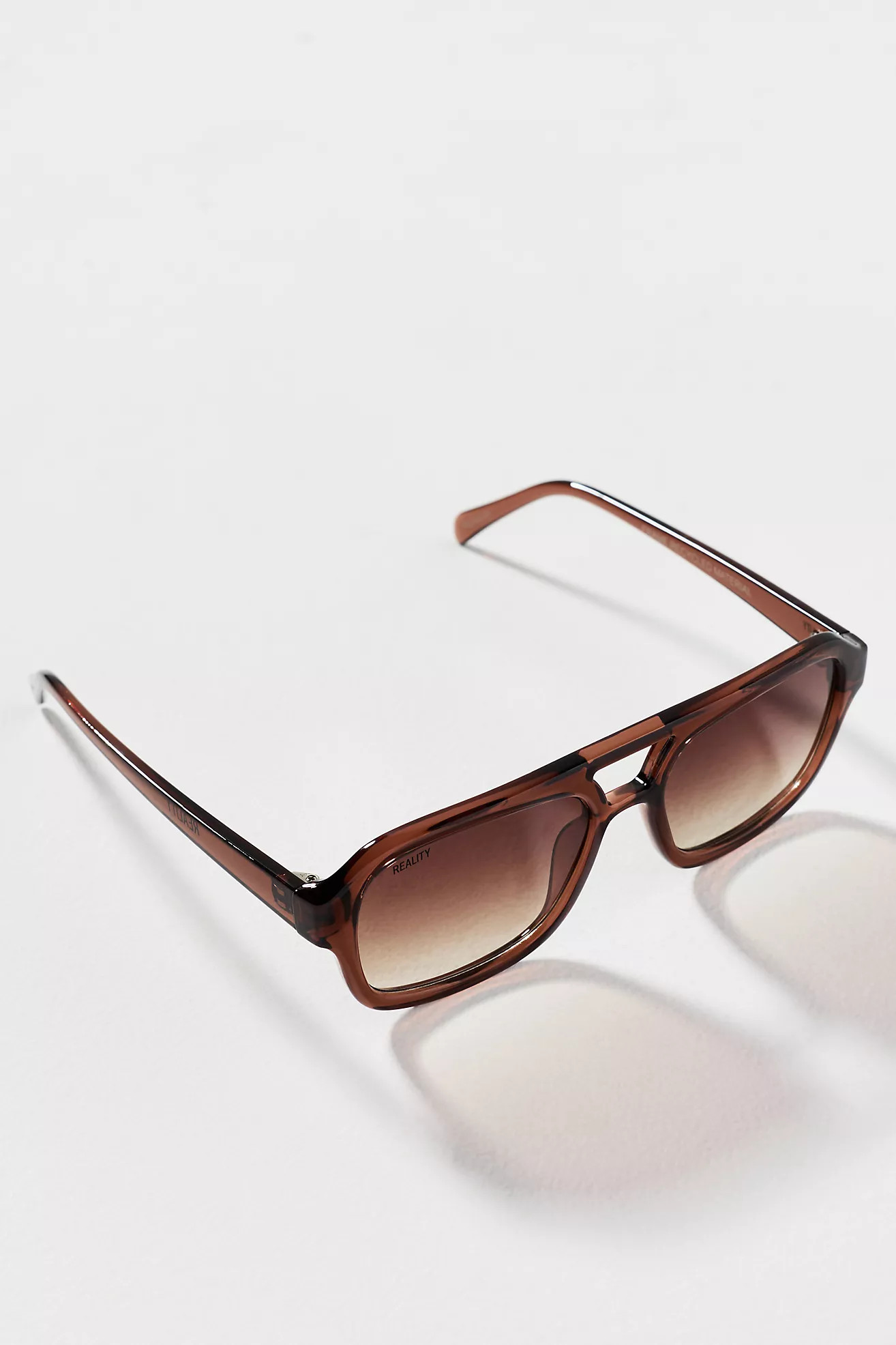 Reality Eyewear Runway Aviator Sunglasses | Anthropologie (US)