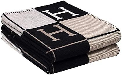 Throw Blanket H Sofa Chair Bed Sofa Travel Lightweight Decorative Wool Blanket Shawl Suitable Uni... | Amazon (US)