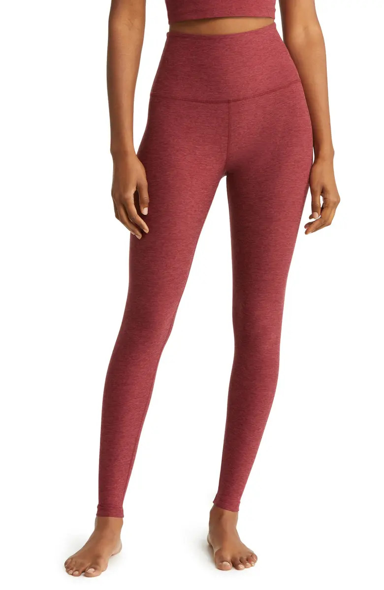 Beyond Yoga Caught in the Midi High Waist Leggings | Nordstrom | Nordstrom