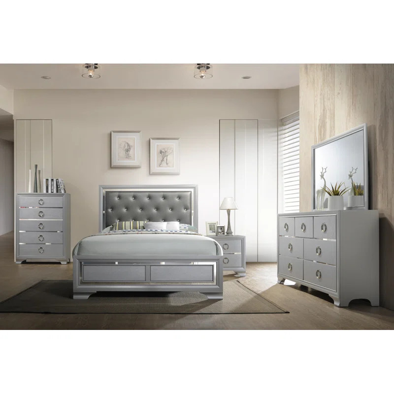 Aachen Low Profile Bed | Wayfair Professional