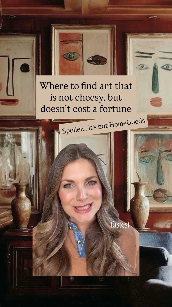 Answering an FAQ! We all love art but it can be intimidating to find art you love at an affordable price. My biggest tip is to skip the mass-produced pieces from the big box stores. Instead, find art that speaks to you… bonus points if it’s little weird and different than what everyone else has on their walls. This will make your home feel SO much more personable, collected, and full of character. Here are my fave places to look:

1. Books! It’s a designer’s best kept secret. Some of my favorite coffee table books have frame-worthy prints inside. Comment ART and I’ll send you a couple of my fave books with frame worthy prints. 
2. @etsy - So many talented artists and printable downloads at every price point.
3. @chairishco - An amazing source for original and vintage artwork.
4. I may have saved the best for last…frame meaningful pieces that were never meant to be art (it’s FREE.99!!) Frame an old handwritten recipe, a postcard from your travels, your child’s artwork, sheet music, vintage maps, family letters, or even a page from a favorite book. Some of the most meaningful art was never intended to hang on a wall.

And don’t overlook the frames! Frames can be found for pennies on the dollar at thrift stores or garage sales. Add a large mat for a custom look, or take them to @hobbylobby for affordable professional framing.

I promise your walls, and your home, will transform when you start adding art to the walls. 

-

If you’re new here, HI! My name is Alyssa. I’m a SAHM of three kids, I love DIY and design and I’m trying to create a home I love at a price (and pace) we can afford. Around here you’ll find practical design tips, budget-friendly DIYs, gardening inspiration, and the chaos in between as we transform our cozy cottage one project at a time. Follow along! 

—
All images are sourced from Pinterest. Shirt is from @tjmaxx and I’m loving my lip from @milanicosmetics! 

DIY Design Art Etsy Home Transformation Before and After Paintings Pictures Frames 

https://liketk.it/6jXk0