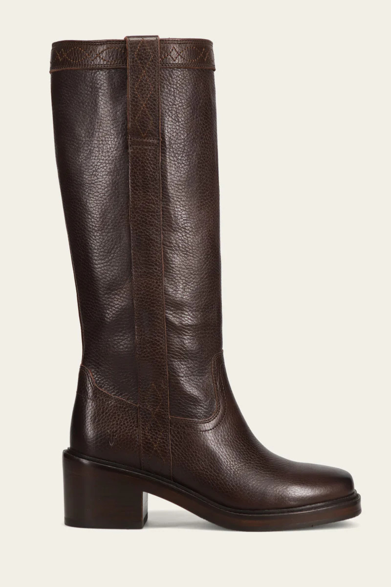 Women's Dark Brown Kate Pull On Boots | The Frye Company | FRYE