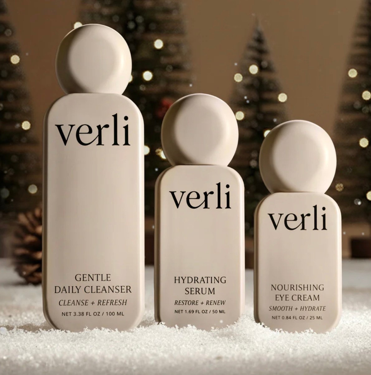 Verli Regimen: gentle daily cleanser, hydrating serum, nourishing eye cream #LTKbeauty

#LTKOver40 #LTKSaleAlert #LTKGiftGuide