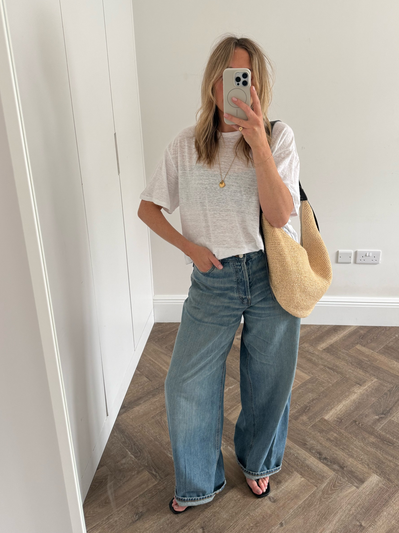 Linen tee & baggy jeans.

My tees last years M&S but I’ve linked some very similar ones 

#LTKsummer #LTKuk #LTKeurope