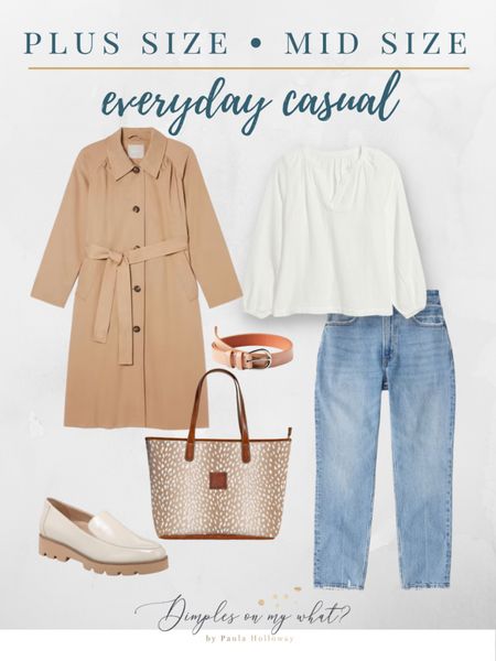Casual plus size outfit. Elevated casual midsize outfit spring. 



#LTKcurves #LTKSeasonal
