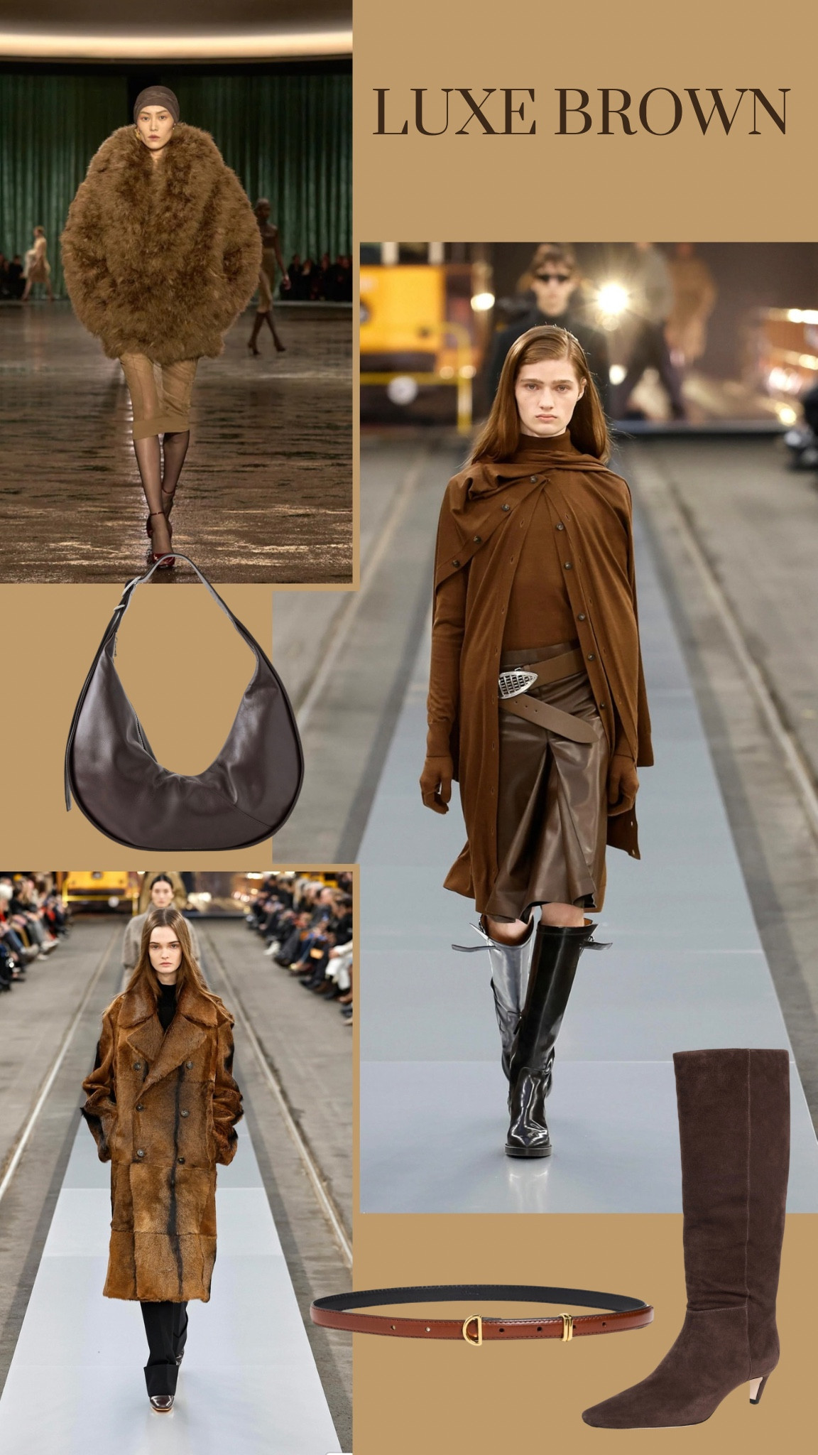 Fall 24 Trend - Luxe Brown
Shopbop Trends

#LTKSeasonal #LTKShoeCrush #LTKStyleTip