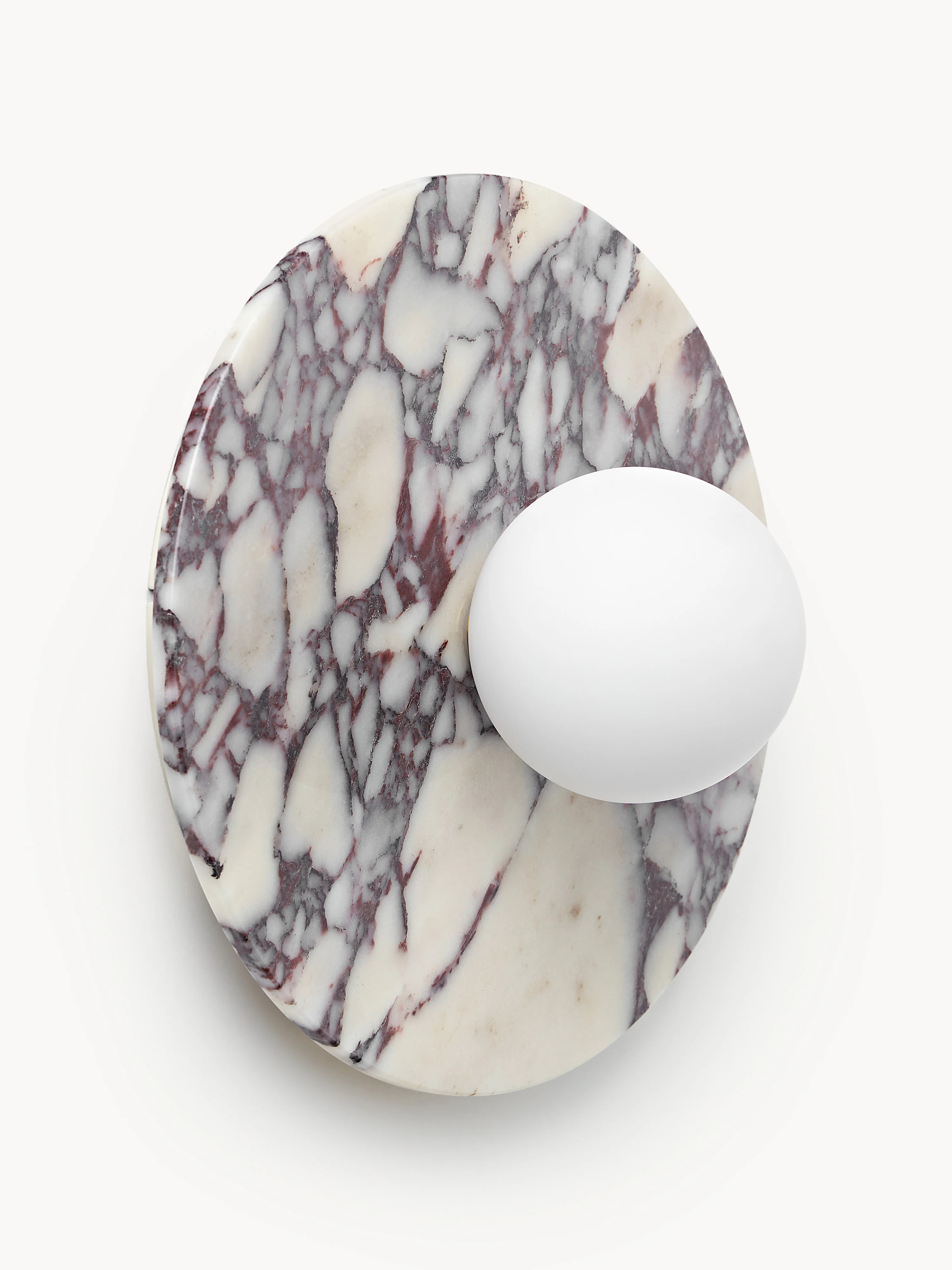 Wand- und Deckenleuchte Cehlani aus Calacatta Viola Marmor | Westwing EU