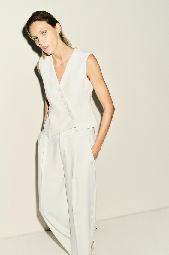 ZW COLLECTION STRAIGHT LEG PANTS | Zara US