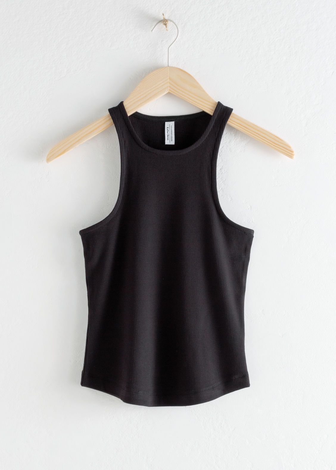 Fitted Racer Back Ribbed Tank Top | & Other Stories (EU + UK)