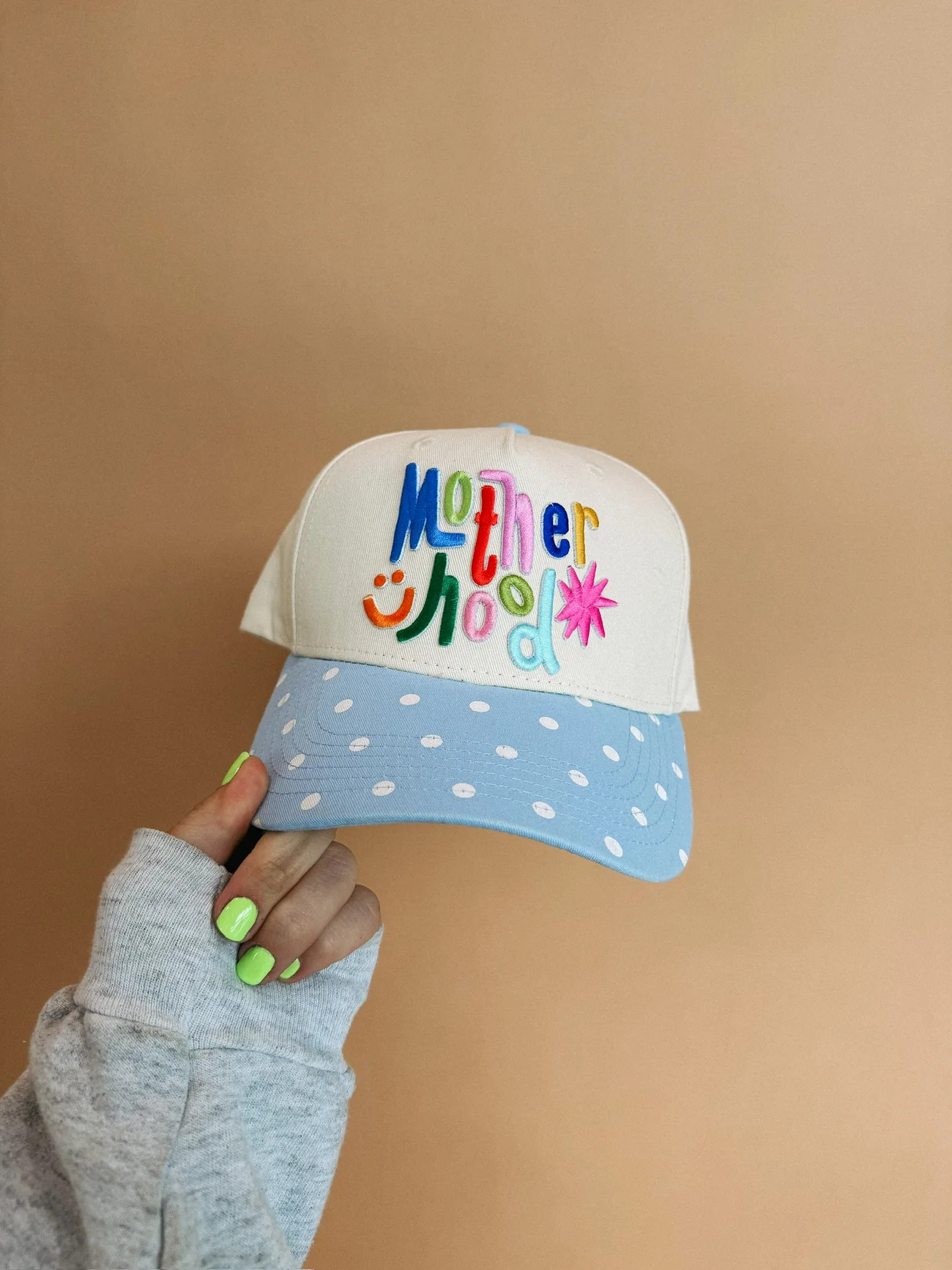 ETTA OG | motherhood trucker hat - polka dot / multi | Etta+East