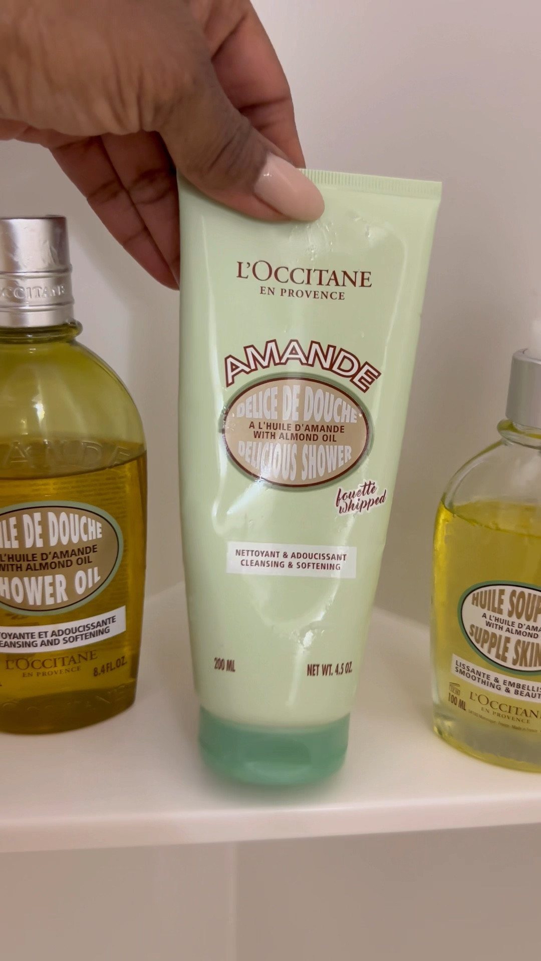 L’Occitane spa shower body oil for a spa like experience 

#LTKHome #LTKGiftGuide #LTKFitness