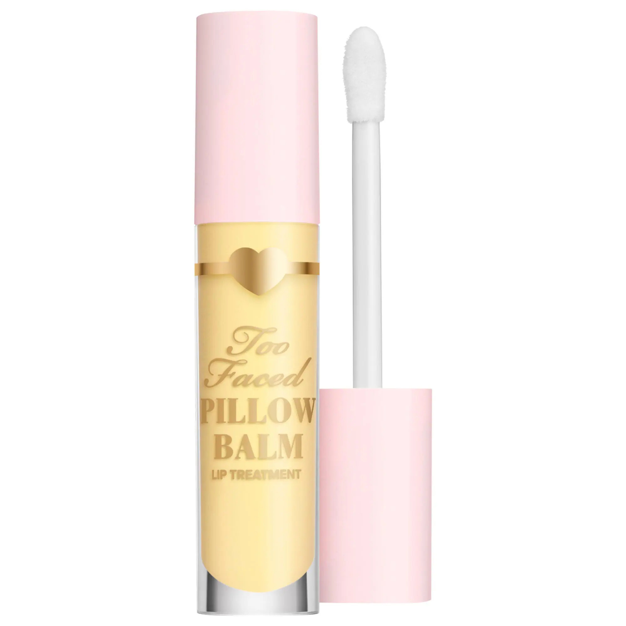 Too Faced Pillow Balm Hydrating Lip Treatment Lip Balm Banana Kiss 0.2 oz / 5.9 mL | Sephora (US)