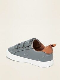 Faux-Leather Triple-Strap Sneakers for Toddler Boys | Old Navy US