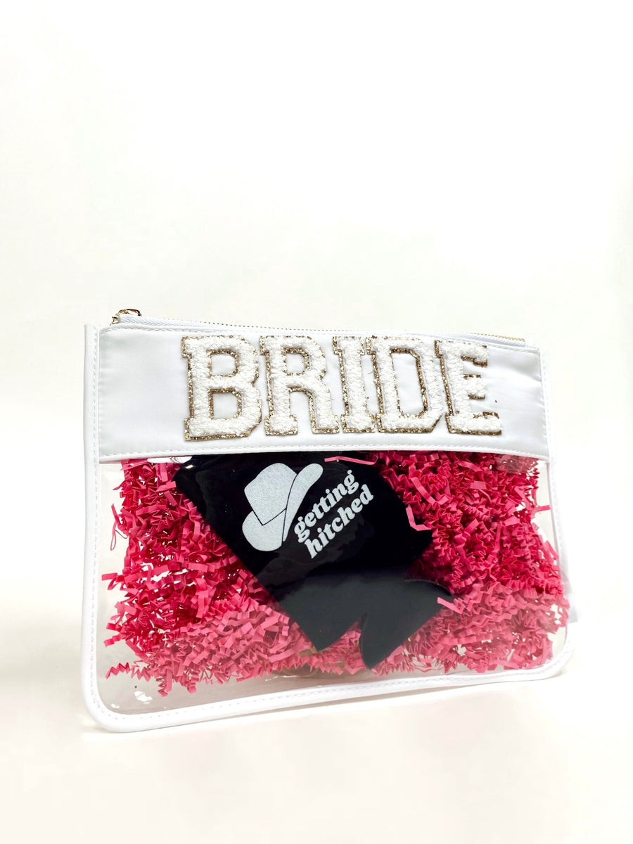 Bride Clear Pouch | KenzKustomz