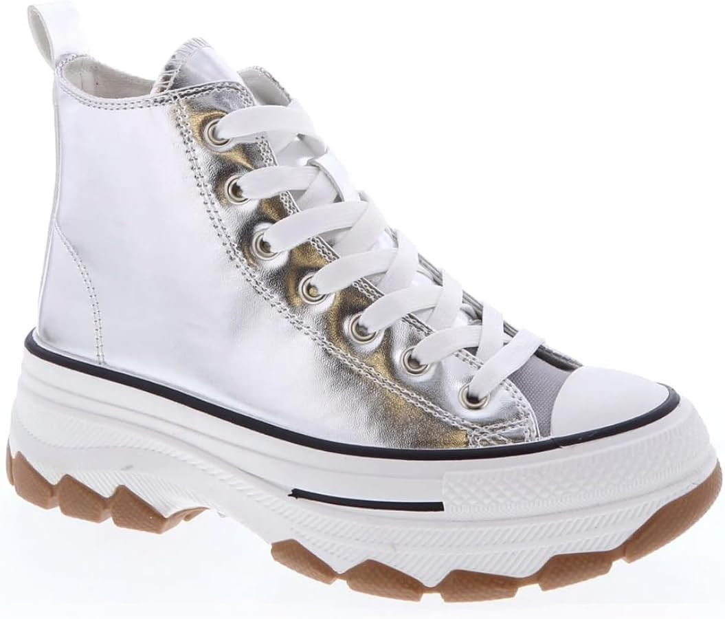TRENDSUP 2-Inch Height Platform Lace-Up Canvas Sneakers - Fashionable, Comfortable, Durable, and ... | Amazon (US)